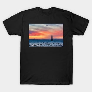 Whiteford Lighthouse, Gower, Wales T-Shirt